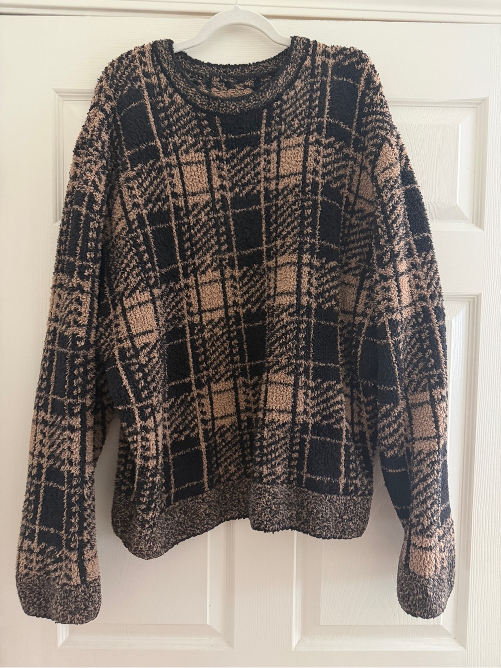 Skims Cozy Knit Oversized Crewneck